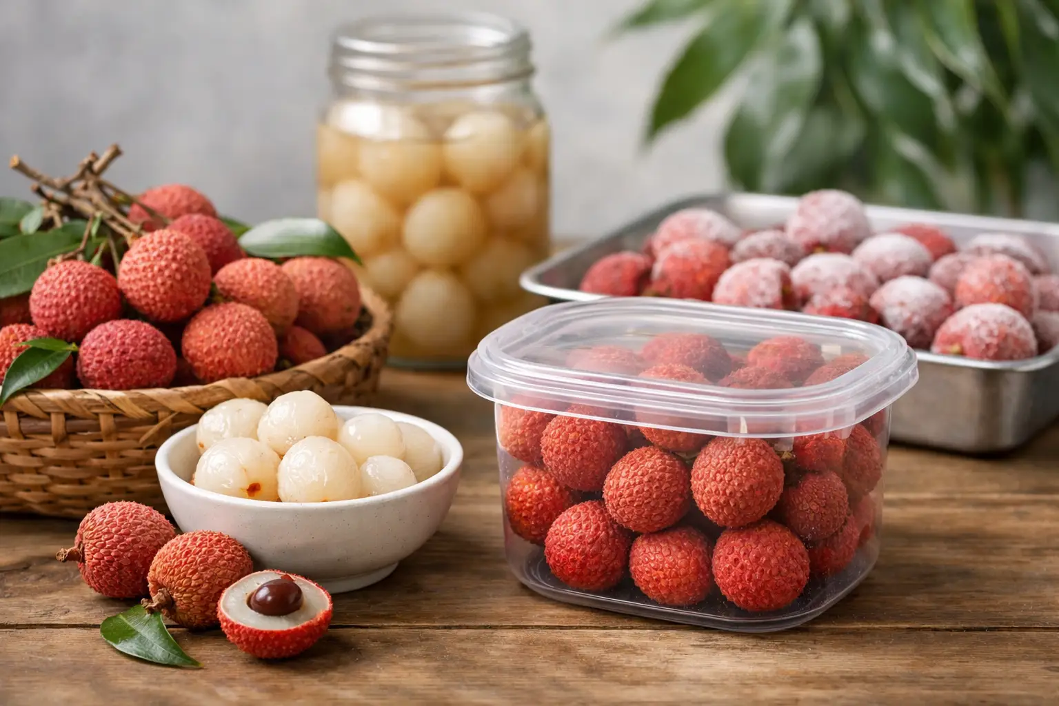 Cómo conservar lichi después de cosecha