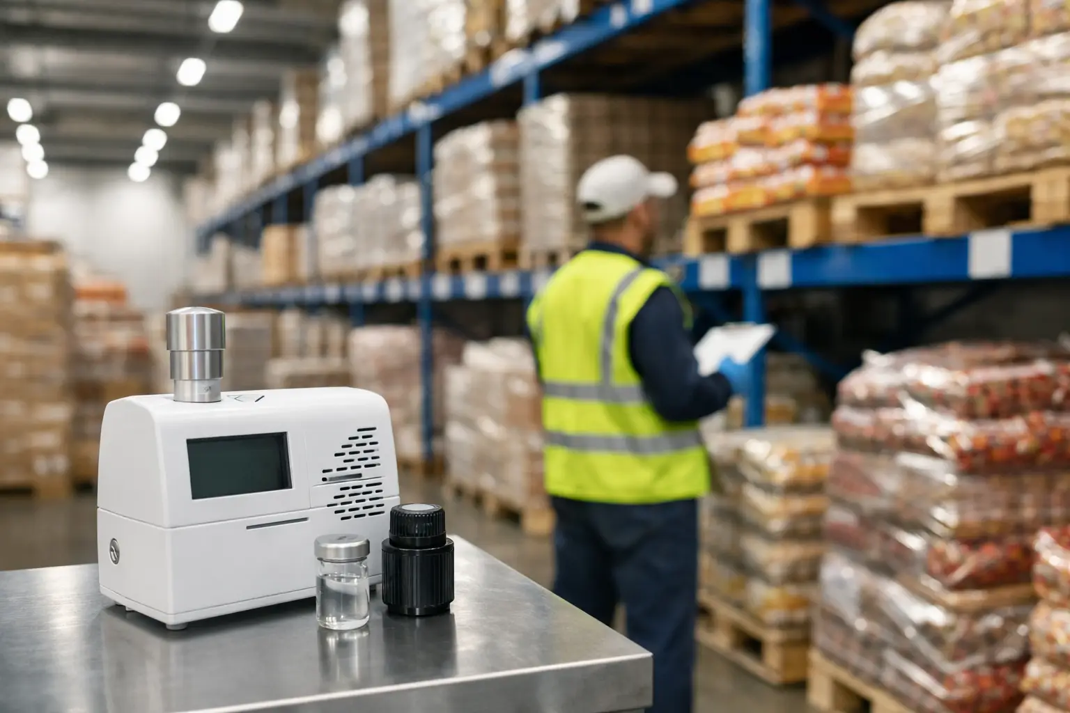 Control de VOC en almacenamiento de alimentos