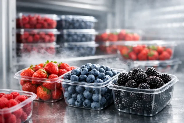Temperatura ideal para almacenar berries