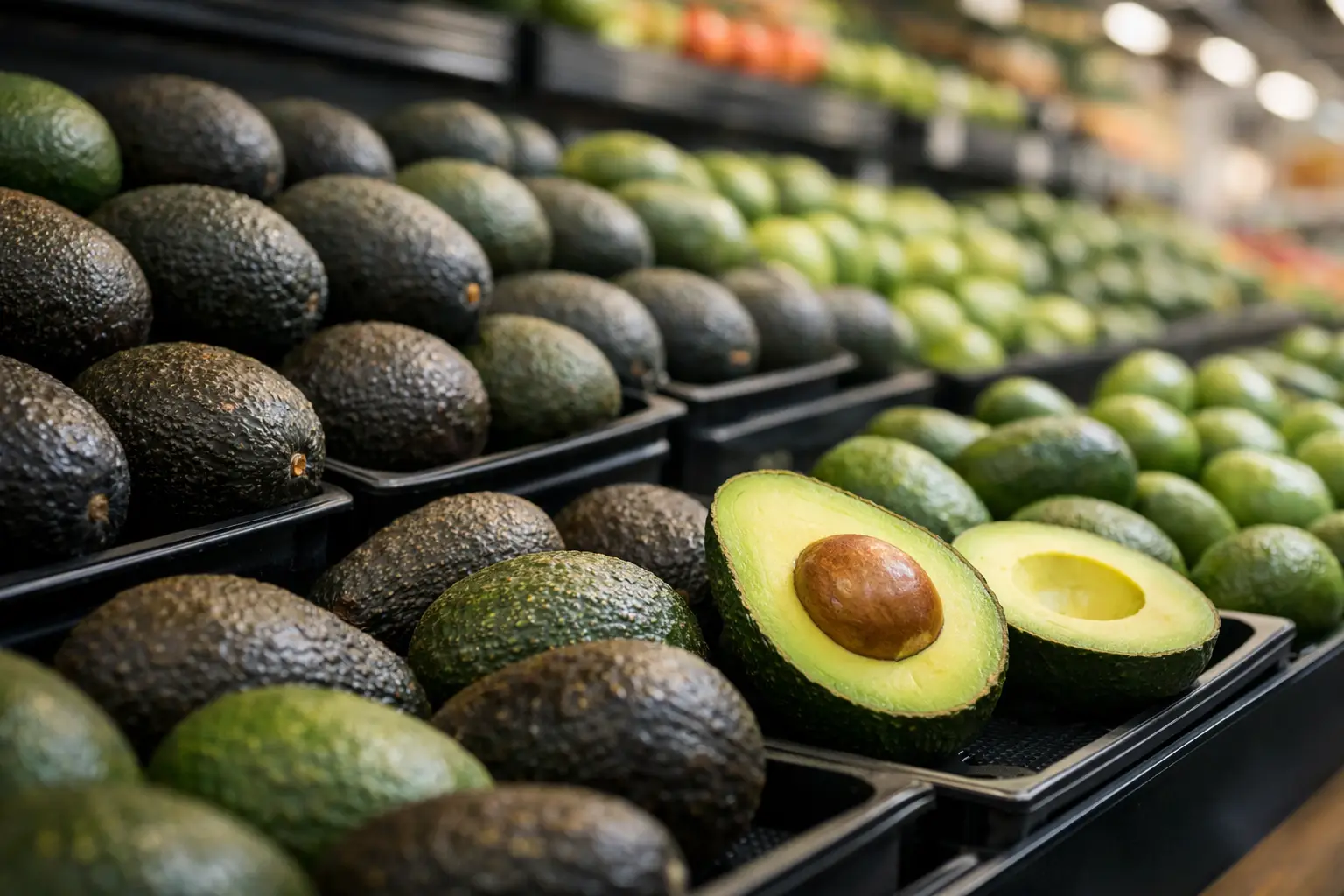 Vida de anaquel del aguacate de exportación