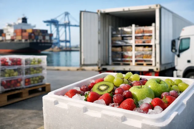 Guía para exportar frutas refrigeradas